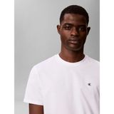 Calvin Klein Erkek Beyaz Calvin Klein Ss Classıc Monogram, L6M Beyaz Erkek T-Shirt - XL
