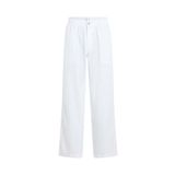 Calvin Klein Erkek Beyaz Pantolon