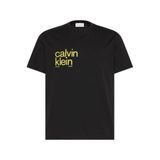 Calvin Klein Erkek Bisiklet Yaka T-Shirt, Siyah, 2XL Beden