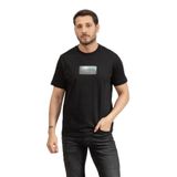 Calvin Klein Erkek Bisiklet Yaka T-Shirt, Siyah, M Beden