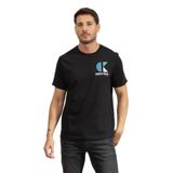 Calvin Klein Erkek Bisiklet Yaka T-Shirt, Siyah, XS