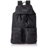 Calvin Klein Erkek BOLD FLAP BACKPACK Sırt Çantası Black Tek Beden