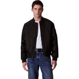 Calvin Klein Erkek Bomber Ceket Jeans Hero Fermuarlı, siyah (Black), M
