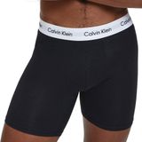 Calvin Klein Erkek Boxer Brief 3pk Boxer 1 Black / 1 Grey Heather / 1 White M