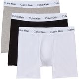 Calvin Klein Erkek Boxer Brief 3pk Boxer 1 Black / 1 Grey Heather / 1 White S