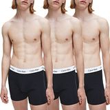 Calvin Klein Erkek Boxer Brief 3pk Boxer 3 Black (Legacy 001) M