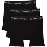Calvin Klein Erkek Boxer Brief 3pk Boxer Black w/Black WB M