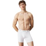 Calvin Klein Erkek Boxer Külot Pamuklu Streç, Beyaz, S