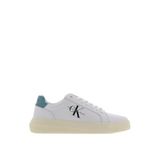 Calvin Klein Erkek Calvin Klein Chunky Sole Erkek Sneaker Ym0Ym00681 Bright White/Oil Blue 44