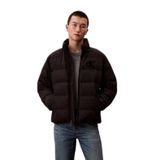 Calvin Klein Erkek Chenille Stand Mont, Siyah, L Beden