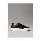 Calvin Klein Erkek Chunky Cupsole Lace Up Deri Sneaker - Siyah