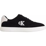Calvin Klein Erkek Ck Logolu Düşük Bilekli Süet Siyah Sneaker HM0HM02125-0GM