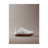 Calvin Klein Erkek Classic Cupsole Laceup Deri Sneaker - Beyaz