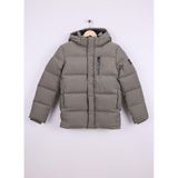 Calvin Klein Erkek Çocuk Şişme Mont, 8 Yaş, 5003295640, Yeşil, Erkek Çocuklar