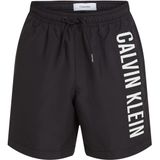 Calvin Klein Erkek Çocuk Siyah Baskılı Deniz Şortu, 8 Yaş, KV0KV00053, Pvh Black, Erkek Çocuk