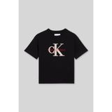 Calvin Klein Erkek Çocuk Siyah Tişört 12 Yaş (152 cm)