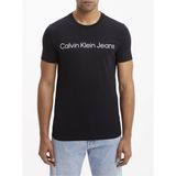 Calvin Klein Erkek Core Institutional Logo T-Shirt - Siyah - XL