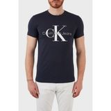 Calvin Klein Erkek Core Monogram Slim Lacivert T-Shirt