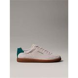Calvin Klein Erkek Cupsole Tabanlı Süet Sneaker - Krem