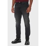 Calvin Klein Erkek Daralan Paça Siyah Yıkamalı Siyah Jeans LV04RB754G-846 - 34 / 32