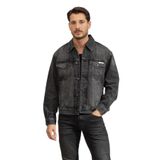 Calvin Klein Erkek Denim Ceketi, Gri, S Beden