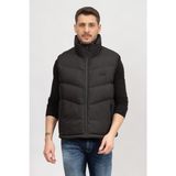Calvin Klein Erkek Dikişsiz Kapitoneli Dik Yaka Jile Siyah Mont K10K110683-BEH - 5-Siyah - 2XL