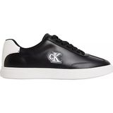 Calvin Klein Erkek Düşük Bilekli Ck Logo Detaylı Rahat Tabanlı Siyah Sneaker HM0HM02124-0GM