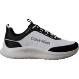 Calvin Klein Erkek Düşük Bilekli Ortopedik Tabanlı Ck Logo Detaylı Siyah-Beyaz Sneaker HM0HM02342-0GM - Siyah - Beyaz