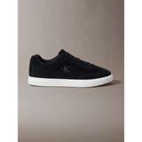 Calvin Klein Erkek Düşük Bilekli Rahat Taban Ck Logolu Süet Siyah Sneaker HM0HM02201-BEH