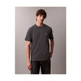 Calvin Klein Erkek Easy Monogram T-Shirt - Koyu Gri