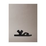 Calvin Klein Erkek Essential Diecut Arkası Bantlı Sandalet - Siyah