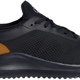 Calvin Klein Erkek Eva Runner Sneakers, Ck Siyah/Tahıl Kahverengi/Yabani Yeşil, 41 EU