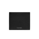 Calvin Klein Erkek FOIL EMBOSS EW BILL FOLD w COIN Erkek Cüzdan Black siyah