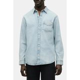 Calvin Klein Erkek GÖMLEK-LV04RG908G - XL - Blue