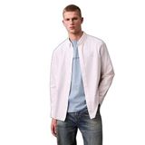 Calvin Klein Erkek Gömlek Solid Oxford Classic Shirt Gündelik Gömlek, Gri (Niagara Sisi), XL