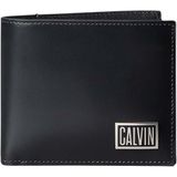 Calvin Klein Erkek Graphic Billfold W/Coin LV04D1268G Cüzdan, Siyah (siyah), Tek Beden