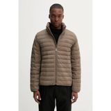 Calvin Klein Erkek Hafif Naylon Kapitone Şişme Kahverengi Ceket LV04LC506G-PDK