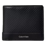 Calvin Klein Erkek Hakiki Deri Logo Detaylı Banknot Bölmeli Siyah Cüzdan LV04D1210G-UB1