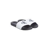 Calvin Klein Erkek Jelly Mono Plaj Terliği, 41, YM0YM01281, Beyaz