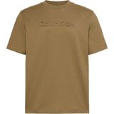 Calvin Klein Erkek Kahverengi Calvin Klein 20S Eu Wholesale Spo, Vfb, S Kahverengi T-Shirt - M