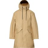 Calvin Klein Erkek Kahverengi Calvin Klein Ls Bonded Cotton Hooded Parka Jk Erkek Kahverengi Mont - XL