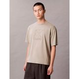 Calvin Klein Erkek Kısa Kol Bisiklet Yaka Ck Yazı Detay Reqular Fit Haki T-Shirt LV04LE200G-2GB - M