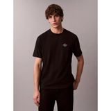 Calvin Klein Erkek Kısa Kol Bisiklet Yaka Ck Yazı Detay Reqular Fit Siyah T-Shirt LV04RE802G-UB1 - M