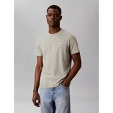 Calvin Klein Erkek Kısa Kol Bisiklet Yaka Pamuklu Düz Gri T-Shirt LV04LC255G-PEZ