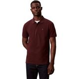 Calvin Klein Erkek Kısa Kollu Monogram Pike Pamuklu Polo Gömlek, XXL Plus