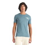 Calvin Klein Erkek kısa kollu tişört, Mavi (Goblin Blue), XL Plus