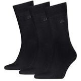 Calvin Klein Erkek klasik çorap (3'lü paket), Siyah, 43-46