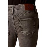Calvin Klein Erkek kot pantolon, Gri (Açık Oyster), 34W / 32L