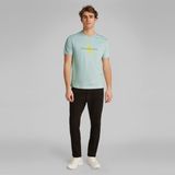 Calvin Klein Erkek Logolu Bisiklet Yaka Kısa Kol Standart Yeşil T-Shirt -PCT LV040EM286