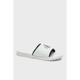 Calvin Klein Erkek Logolu Terlik, 46, HM0HM02229 YBR, BEYAZ